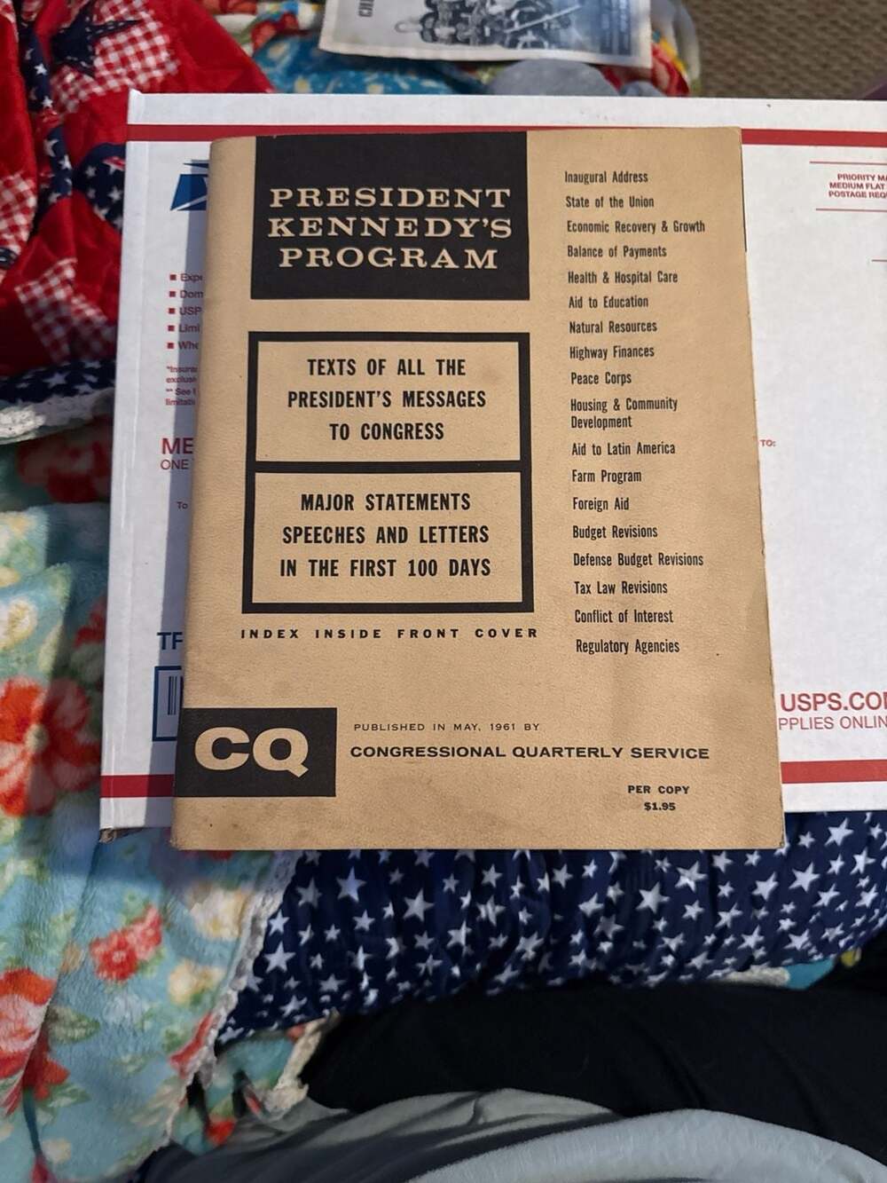 President Kennedy's Program: Texts of All the President's Messages to Congress (